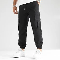 Grosses soldes 👏 Pantalon Cargo Avec Poches 0162 Noir de LBO ✔️ -France LBO Soldes Boutique lbo 319510 10701336 0162 20220729T145245 03