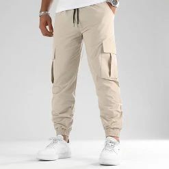 Budget 😀 Pantalon Cargo Avec Poches 0171 Beige de LBO ✨ -France LBO Soldes Boutique lbo 319513 10701336 0171 20220729T145218 03