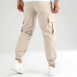 Budget 😀 Pantalon Cargo Avec Poches 0171 Beige de LBO ✨ -France LBO Soldes Boutique lbo 319513 10701336 0171 20220729T145219 04