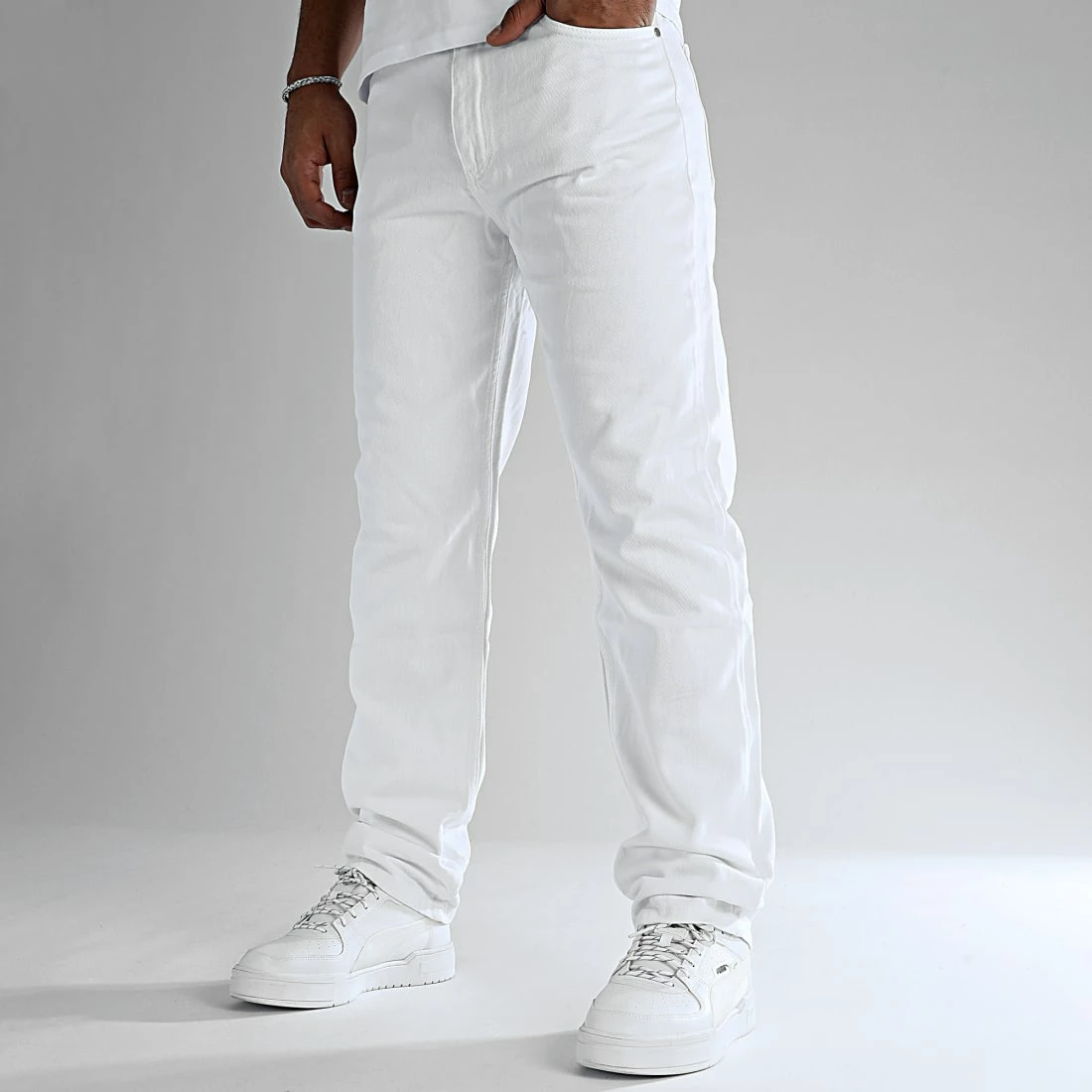 Meilleur prix 🔥 Jean Relaxed Fit 2510 Denim Blanc de LBO 😉 3 Meilleur prix 🔥 Jean Relaxed Fit 2510 Denim Blanc de LBO 😉