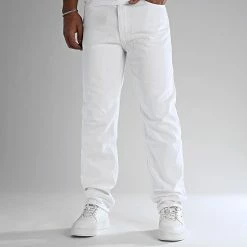 Meilleur prix 🔥 Jean Relaxed Fit 2510 Denim Blanc de LBO 😉 9 Meilleur prix 🔥 Jean Relaxed Fit 2510 Denim Blanc de LBO 😉 -France LBO Soldes Boutique lbo 319976 SHALBO 2510 20220919T152752 03