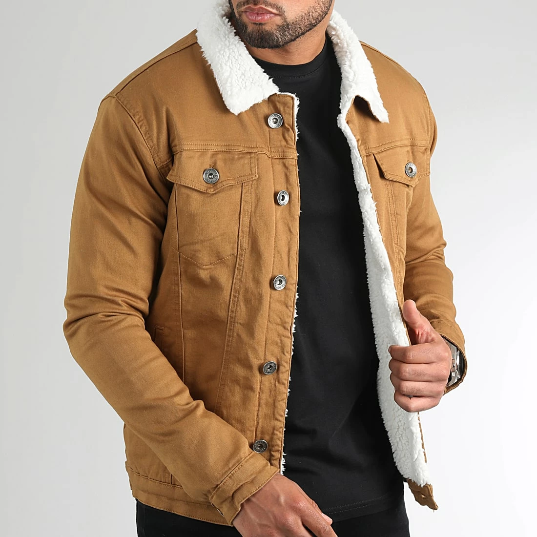 Les meilleures critiques de 👏 Veste Jean Interieur Mouton 1879 Denim Camel de LBO 🤩 5 Les meilleures critiques de 👏 Veste Jean Interieur Mouton 1879 Denim Camel de LBO 🤩 – Image 3