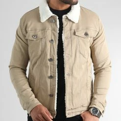 Top 10 🤩 Veste Jean Interieur Mouton 1880 Denim Beige de LBO 🔔