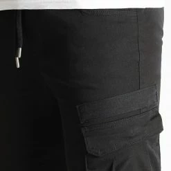 Bon marché 🔔 Pantalon Cargo 2544 Noir de LBO 🎁 9 Bon marché 🔔 Pantalon Cargo 2544 Noir de LBO 🎁 -France LBO Soldes Boutique lbo 322486 SHALBO 2544 20220914T155806 02