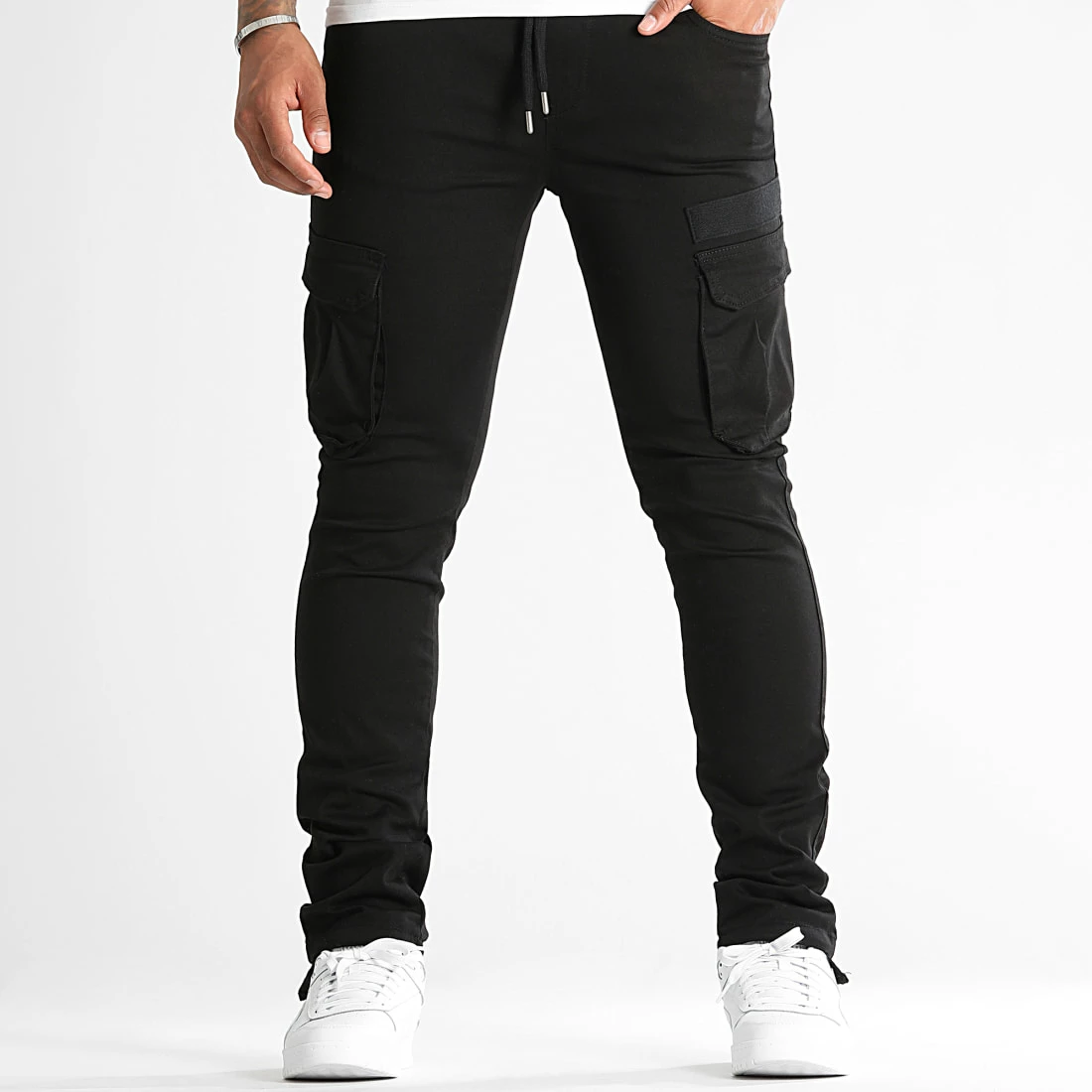 Bon marché 🔔 Pantalon Cargo 2544 Noir de LBO 🎁 7 Bon marché 🔔 Pantalon Cargo 2544 Noir de LBO 🎁 – Image 5