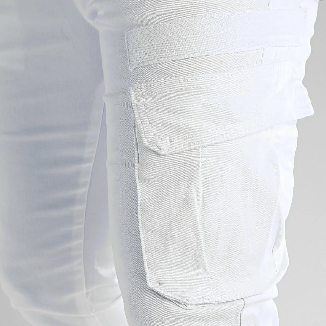 Meilleure affaire 🎉 Pantalon Cargo 2547 Blanc de LBO 🎁 4 Meilleure affaire 🎉 Pantalon Cargo 2547 Blanc de LBO 🎁 – Image 2
