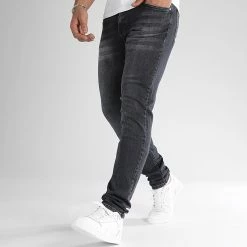 Vente flash ❤️ Jean Regular Fit 2410 Denim Noir de LBO 👍 -France LBO Soldes Boutique lbo 327294 SHALBO 2410 20220919T151744 01