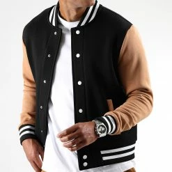 De gros 🛒 Veste Teddy 2389 Noir Camel de LBO 🌟 -France LBO Soldes Boutique lbo 327321 SHALBO 2389 20221014T153114 03