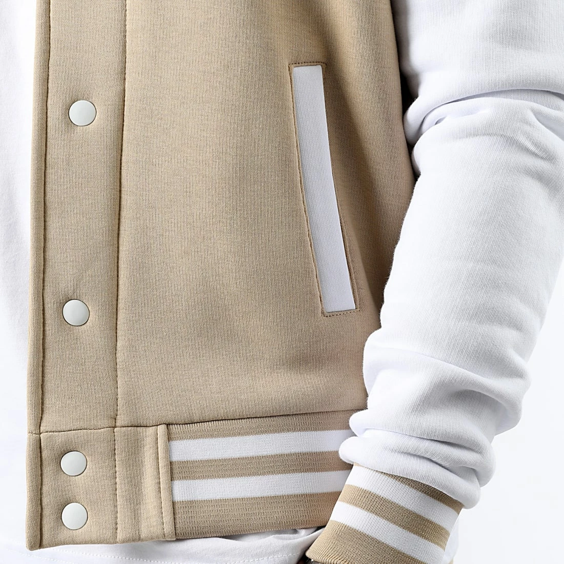 Tout neuf 🎁 Veste Teddy 2559 Beige Blanc de LBO ❤️ 4 Tout neuf 🎁 Veste Teddy 2559 Beige Blanc de LBO ❤️ – Image 2