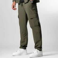 Vente flash 👏 Pantalon Cargo 0198 Vert Kaki de LBO 👍