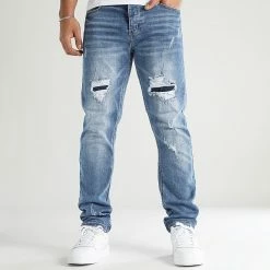 Budget 😀 Jean Regular 0064 Bleu Denim de LBO 😍 -France LBO Soldes Boutique lbo 327516 LBO 1070318 0064 20220909T154121 03