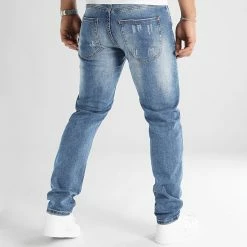 Budget 😀 Jean Regular 0064 Bleu Denim de LBO 😍 -France LBO Soldes Boutique lbo 327516 LBO 1070318 0064 20220909T154122 04