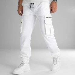 Tout neuf 🌟 Pantalon Cargo 0260 Blanc de LBO 😍
