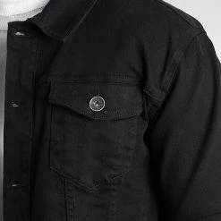 Promo ⌛ Veste Jean Large 0088 Denim Noir de LBO 👍 -France LBO Soldes Boutique lbo 330054 LBO 1070318 0088 20221018T143256 02