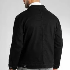 Promo ⌛ Veste Jean Large 0088 Denim Noir de LBO 👍 -France LBO Soldes Boutique lbo 330054 LBO 1070318 0088 20221018T143258 04