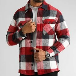 Budget 🛒 Surchemise A Carreaux 2705 Rouge Bleu Marine Blanc de LBO ⌛ 8 Budget 🛒 Surchemise A Carreaux 2705 Rouge Bleu Marine Blanc de LBO ⌛ -France LBO Soldes Boutique lbo 330624 SHALBO 2705 20220913T155440 01