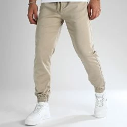 Acheter 🎉 Jogger Pant Regular Fit 2708 Beige de LBO 😀