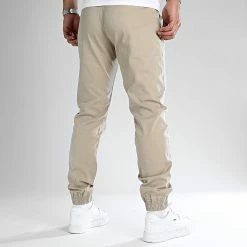 Acheter 🎉 Jogger Pant Regular Fit 2708 Beige de LBO 😀 -France LBO Soldes Boutique lbo 330627 SHALBO 2708 20220919T152931 05