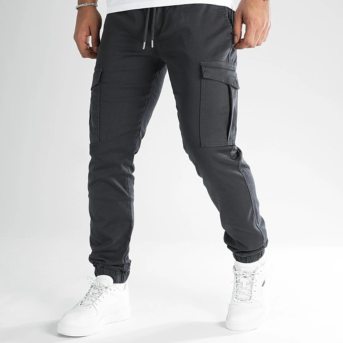 Sortie 😉 Pantalon Cargo Regular Fit 2714 Gris Anthracite de LBO 🥰 4 Sortie 😉 Pantalon Cargo Regular Fit 2714 Gris Anthracite de LBO 🥰 – Image 2