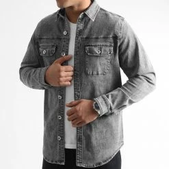 Top 10 🧨 Surchemise en Jean 0092 Denim Gris de LBO ✨ -France LBO Soldes Boutique lbo 330638 LBO 1070318 0092 20221007T153453 03