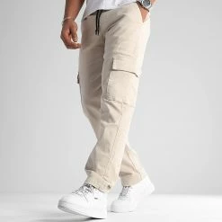 Sortie 😀 Pantalon Cargo Large Avec Poches 0096 Beige de LBO 🥰 9 Sortie 😀 Pantalon Cargo Large Avec Poches 0096 Beige de LBO 🥰 -France LBO Soldes Boutique lbo 331037 LBO 1070318 0096 20221014T142748 03