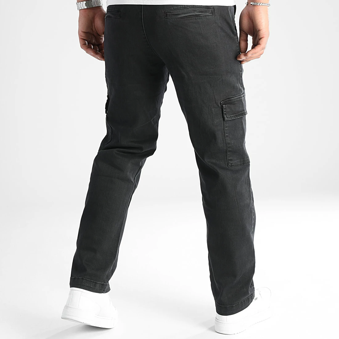 Remise 🔔 Pantalon Cargo Large Avec Poches 0128 Noir de LBO ✔️ 6 Remise 🔔 Pantalon Cargo Large Avec Poches 0128 Noir de LBO ✔️ – Image 4