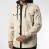 Acheter 💯 Surchemise En Jean Avec Capuche 2532 Beige de LBO 😍 -France LBO Soldes Boutique lbo 333075 SHALBO 2532 20221028T153826 01