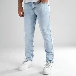 Meilleure vente 👍 Jean Relaxed Fit 0095 Bleu Wash de LBO ✔️