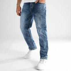 Bon marché 🔔 Jean Relaxed Fit 0146 Bleu Denim de LBO ✔️ -France LBO Soldes Boutique lbo 335129 1070318 0146 20221111T152331 05