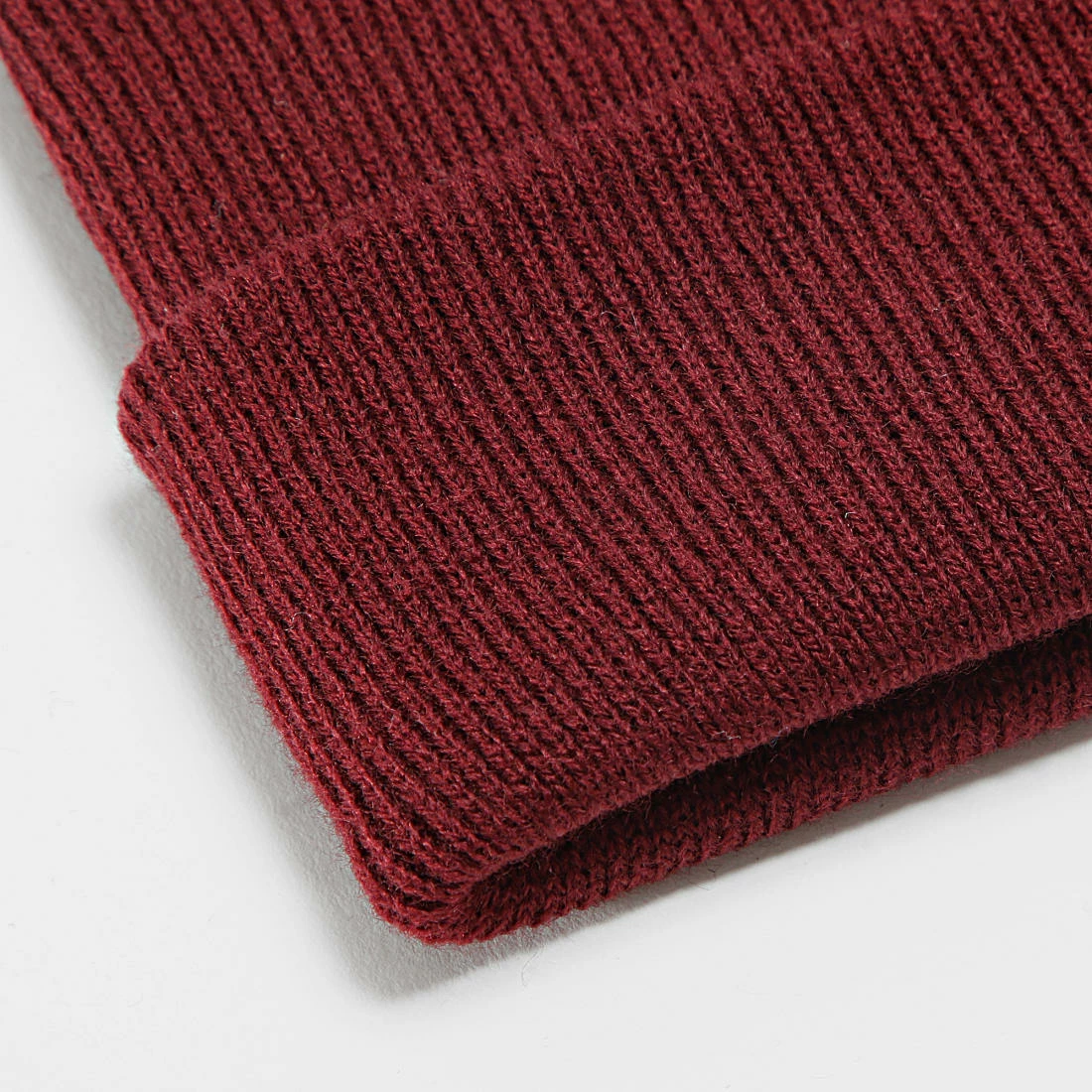 Bon marché 👍 Bonnet Mailles Fines Avec Revers Bordeaux de LBO 🛒 4 Bon marché 👍 Bonnet Mailles Fines Avec Revers Bordeaux de LBO 🛒 – Image 2