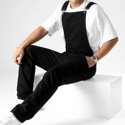 Remise ⌛ Salopette en Jean Relaxed Fit 2694 Noir Denim de LBO 👍 8 Remise ⌛ Salopette en Jean Relaxed Fit 2694 Noir Denim de LBO 👍 -France LBO Soldes Boutique lbo 340521 SHALBO 2694 20221117T153038 04