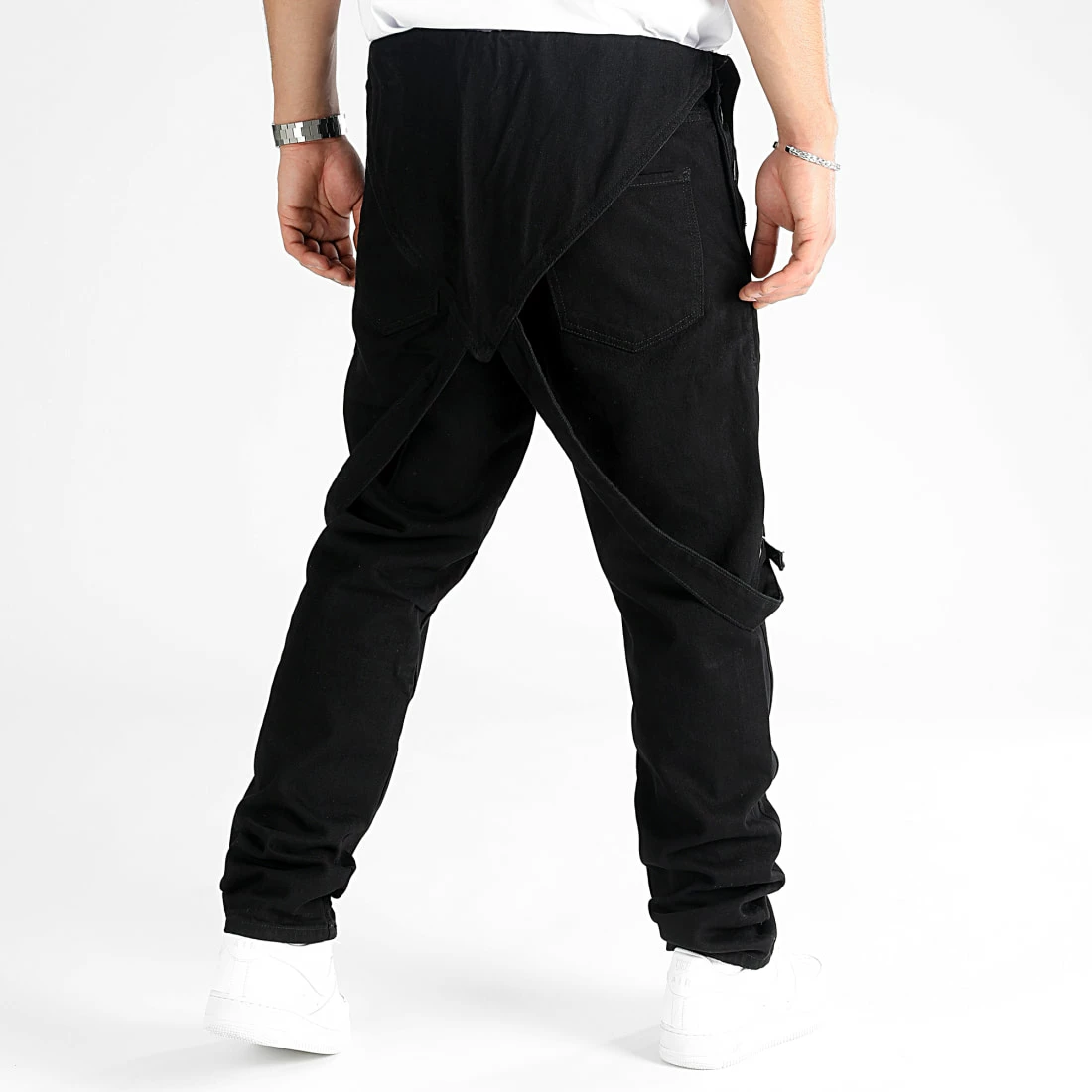 Remise ⌛ Salopette en Jean Relaxed Fit 2694 Noir Denim de LBO 👍 7 Remise ⌛ Salopette en Jean Relaxed Fit 2694 Noir Denim de LBO 👍 – Image 5