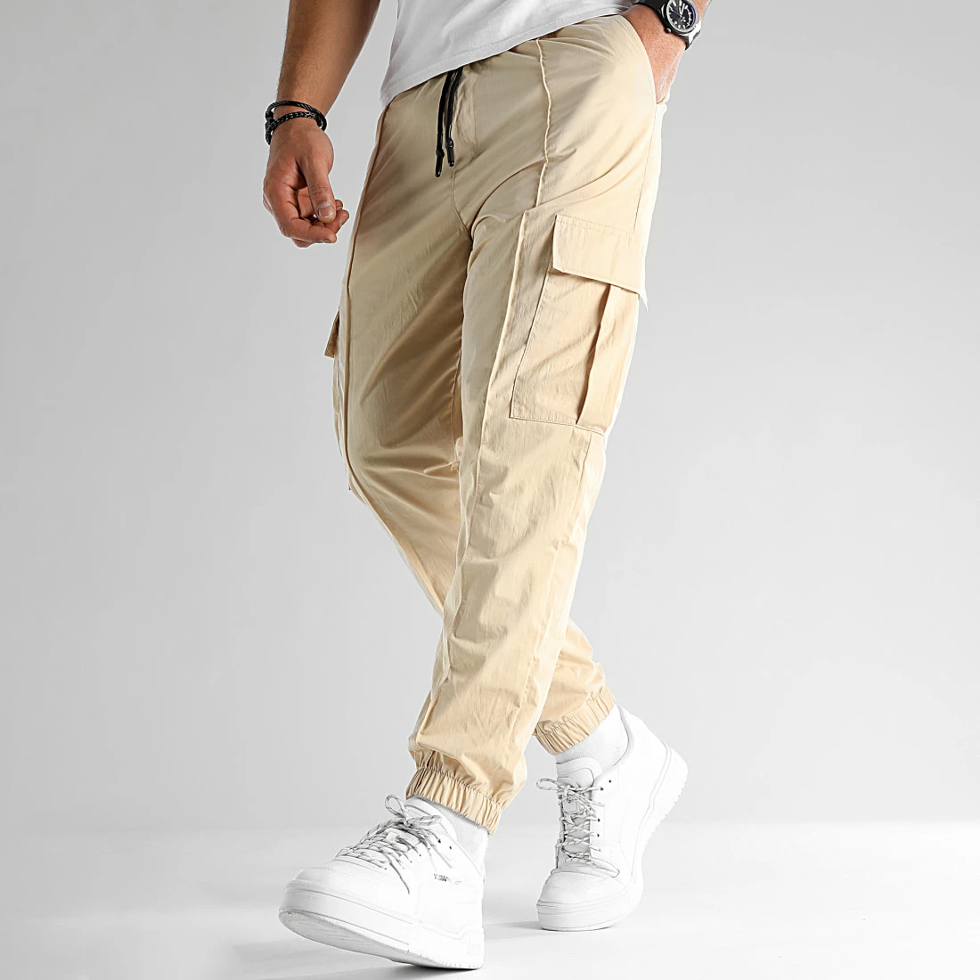 Promo 🤩 Pantalon Avec Poches Cargo 2810 Beige de LBO ✔️ 5 Promo 🤩 Pantalon Avec Poches Cargo 2810 Beige de LBO ✔️ – Image 3