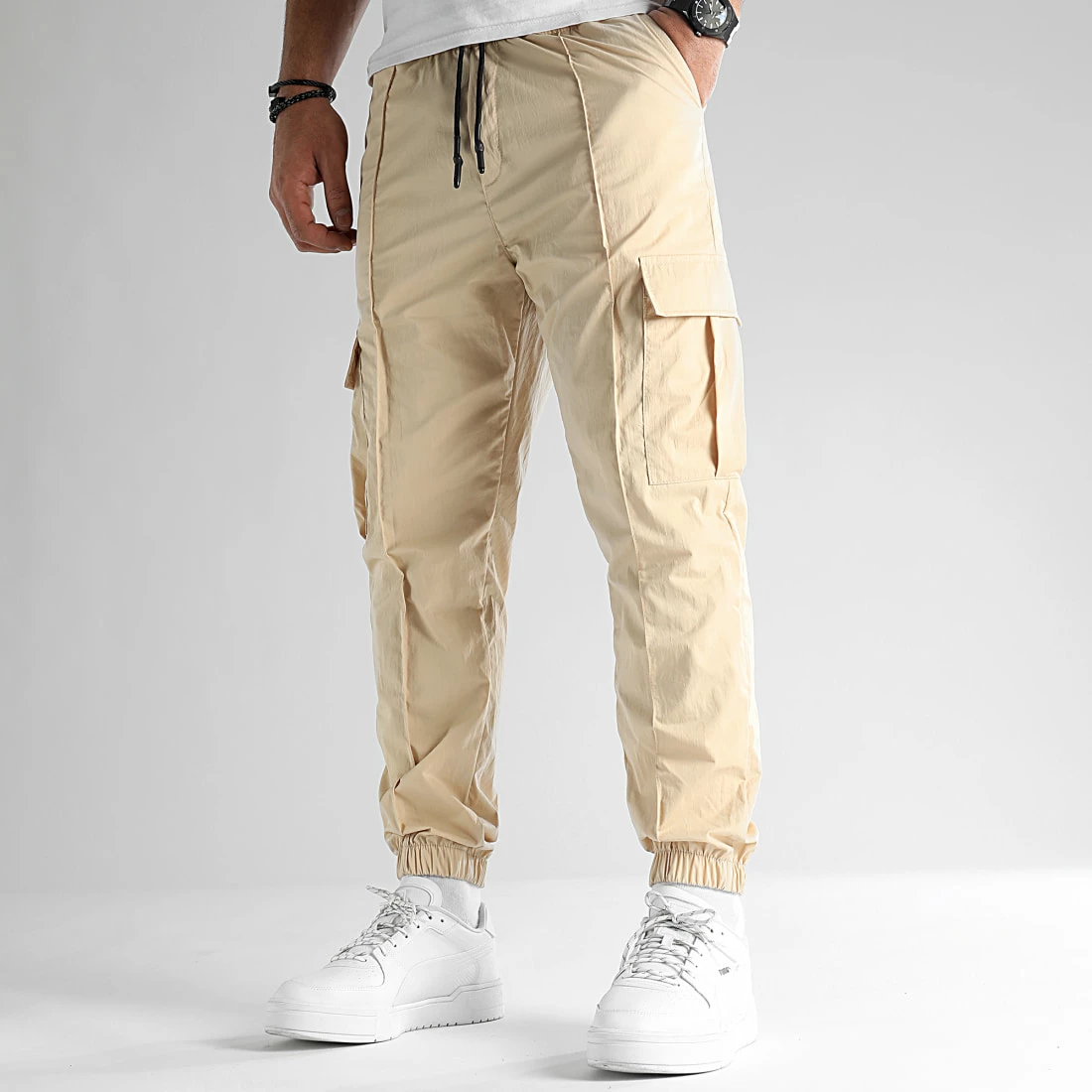 Promo 🤩 Pantalon Avec Poches Cargo 2810 Beige de LBO ✔️ 6 Promo 🤩 Pantalon Avec Poches Cargo 2810 Beige de LBO ✔️ – Image 4