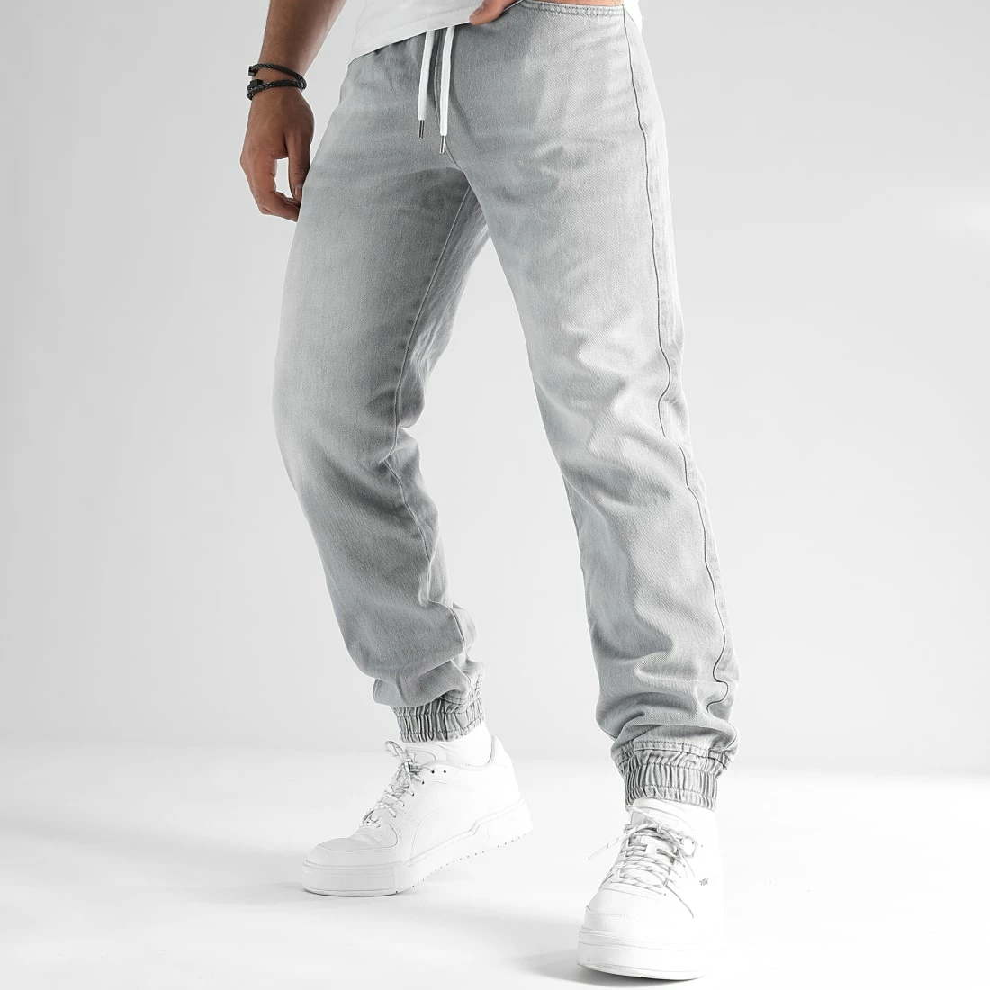 Sortie 😍 Jogger Pant Jean Relaxed Fit 2831 Denim Gris de LBO ✔️ 6 Sortie 😍 Jogger Pant Jean Relaxed Fit 2831 Denim Gris de LBO ✔️ – Image 4