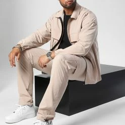 Grosses soldes ✔️ Ensemble Veste Zippée Et Pantalon Cargo 10701336 Beige de LBO 🧨 11 Grosses soldes ✔️ Ensemble Veste Zippée Et Pantalon Cargo 10701336 Beige de LBO 🧨 -France LBO Soldes Boutique lbo 345153 LOT LBO 10701336 0199 LBO 10701336 0201 20221028T153908 05