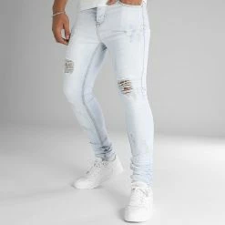 Promo ⭐ Jean Slim LB054-4 Denim Super Wash de LBO 😉