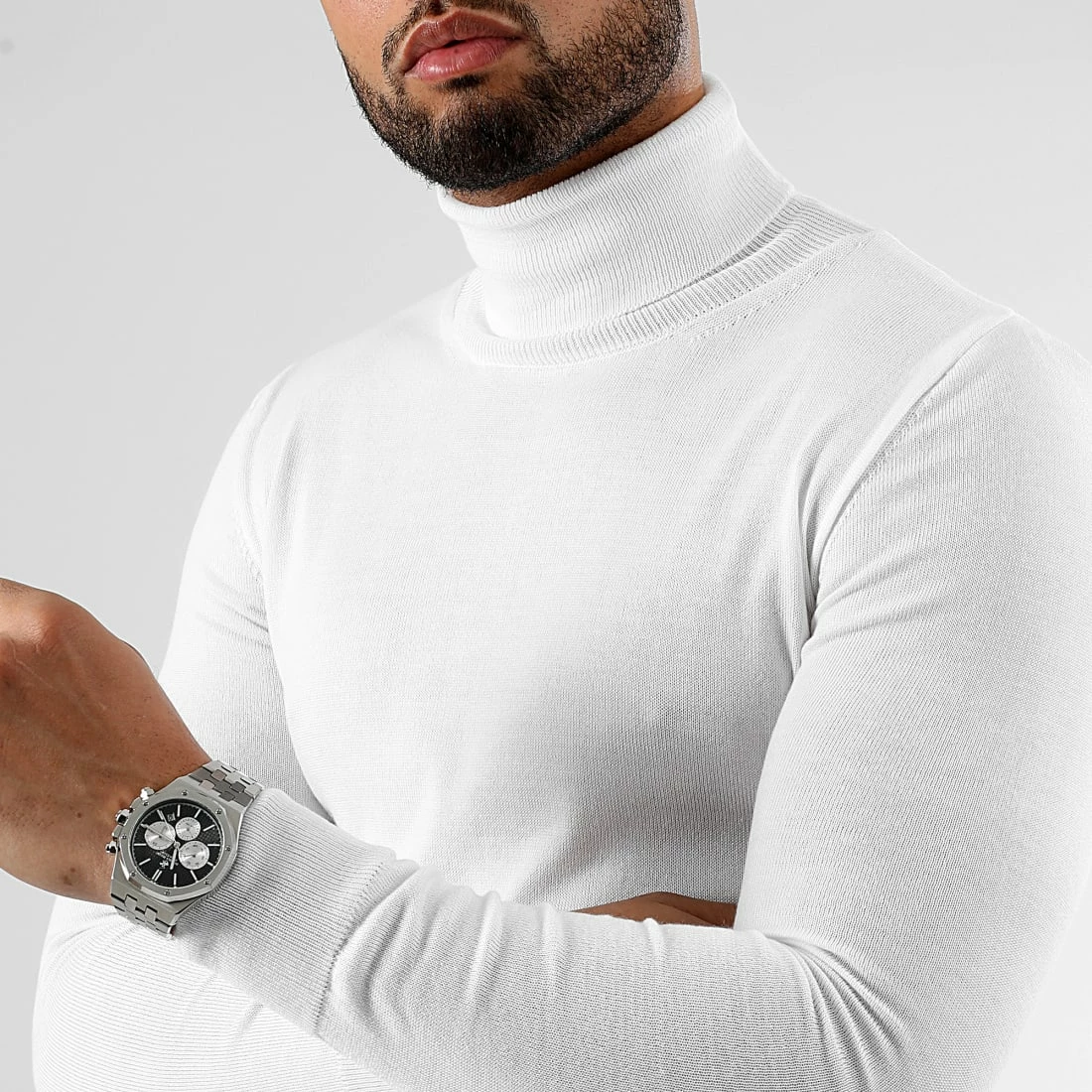 Grosses soldes ⌛ Lot De 2 Pulls Col Roulé 1006 Noir Beige de LBO ⭐ 4 Grosses soldes ⌛ Lot De 2 Pulls Col Roulé 1006 Noir Beige de LBO ⭐ – Image 2