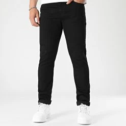 Top 10 ⭐ Lot De 2 👖 Jeans Regular Fit 2198 2199 Blanc Noir de LBO ❤️ -France LBO Soldes Boutique lbo 348760 LOT SHALBO 2198 SHALBO 2199 20221123T081012 03