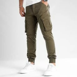 Vente flash 👍 Pantalon Cargo 0323 Vert Kaki de LBO 👍 -France LBO Soldes Boutique lbo 349113 1070546 0323 20221125T150825 03