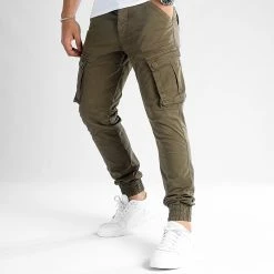 Vente flash 👍 Pantalon Cargo 0323 Vert Kaki de LBO 👍 -France LBO Soldes Boutique lbo 349113 1070546 0323 20221125T150826 04