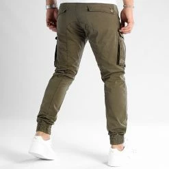 Vente flash 👍 Pantalon Cargo 0323 Vert Kaki de LBO 👍 -France LBO Soldes Boutique lbo 349113 1070546 0323 20221125T150829 06