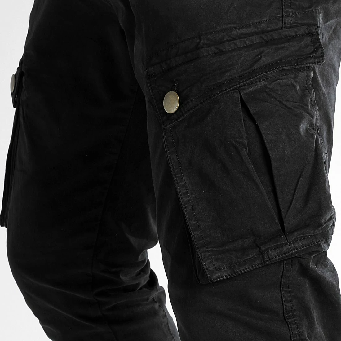 Sortie 🛒 Pantalon Cargo 0324 Noir de LBO 👍 4 Sortie 🛒 Pantalon Cargo 0324 Noir de LBO 👍 – Image 2