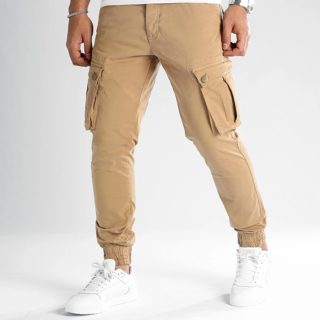 Meilleure vente 👏 Pantalon Cargo 0325 Beige de LBO 😀 3 Meilleure vente 👏 Pantalon Cargo 0325 Beige de LBO 😀