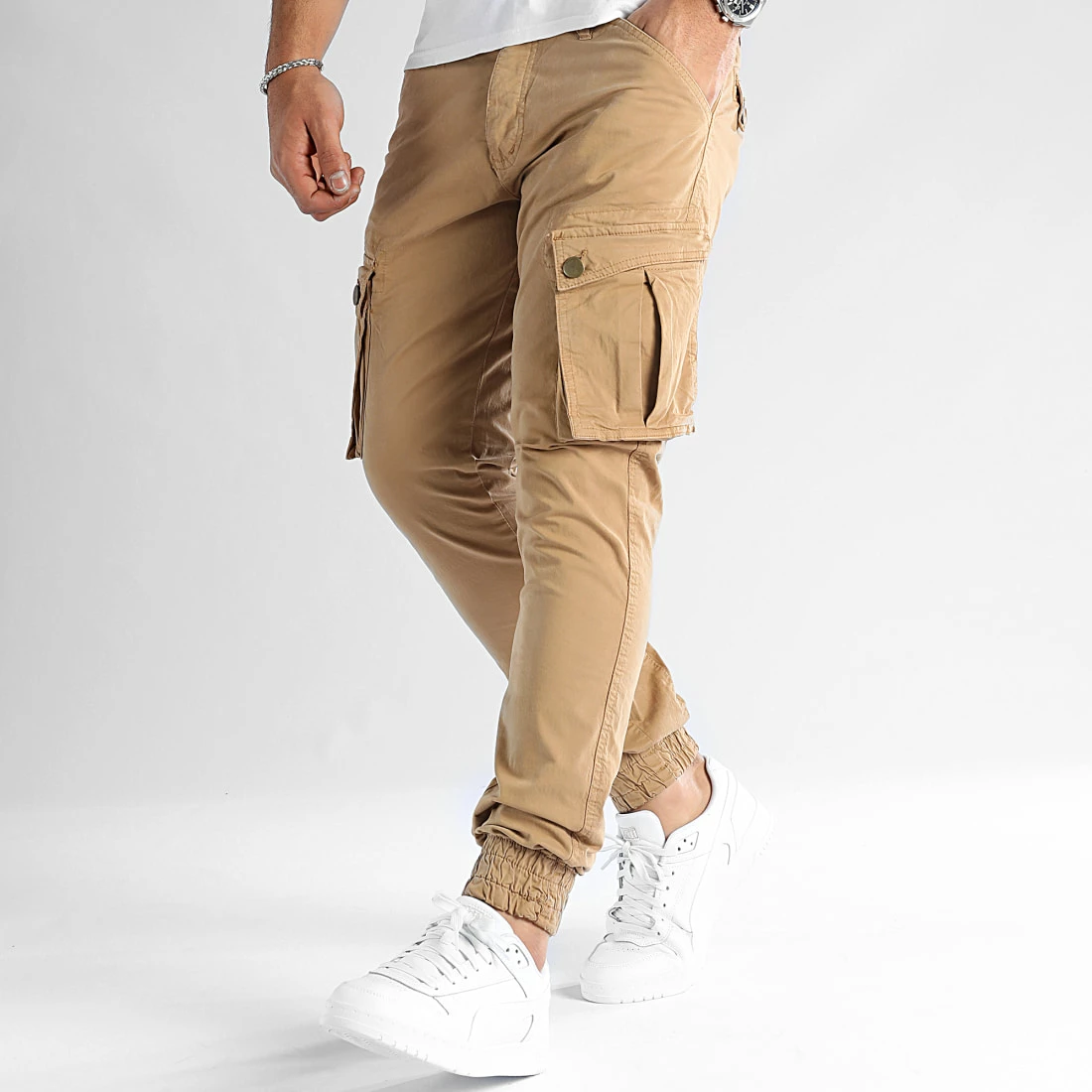 Meilleure vente 👏 Pantalon Cargo 0325 Beige de LBO 😀 5 Meilleure vente 👏 Pantalon Cargo 0325 Beige de LBO 😀 – Image 3