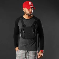 Meilleur prix 🧨 Tee 👕 Shirt Manches Longues Raglan 48-1 Noir Gris Anthracite de LBO ✔️ -France LBO Soldes Boutique lbo 89838 FAB SHALBO 48 1 20201229T152238 04